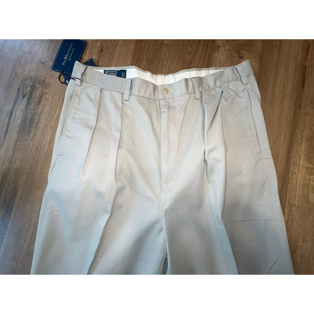 Polo Ralph Lauren Andrew Pants Men's 38x36 Polo Chino Khaki Pants. New With Tags - Picture 5 of 11